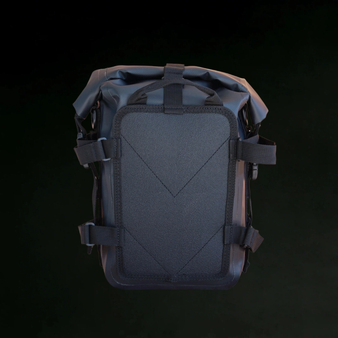Custom Motorcycle Waterproof Crash Bar Bag back