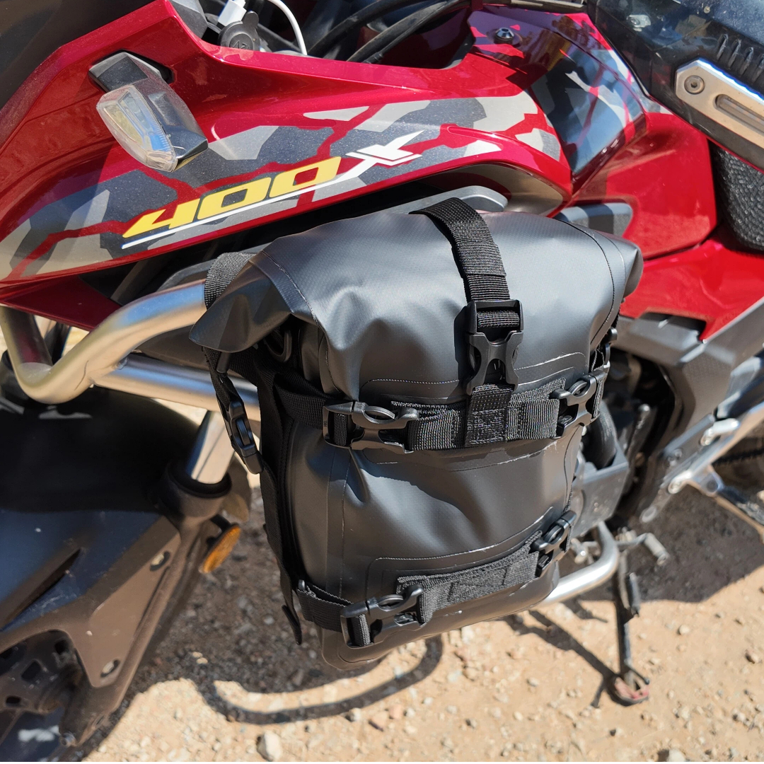Custom Motorcycle Waterproof Crash Bar Bag detail 2