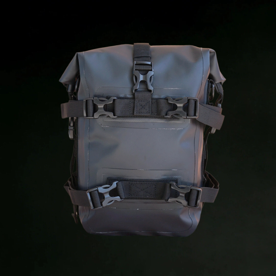 Custom Motorcycle Waterproof Crash Bar Bag front