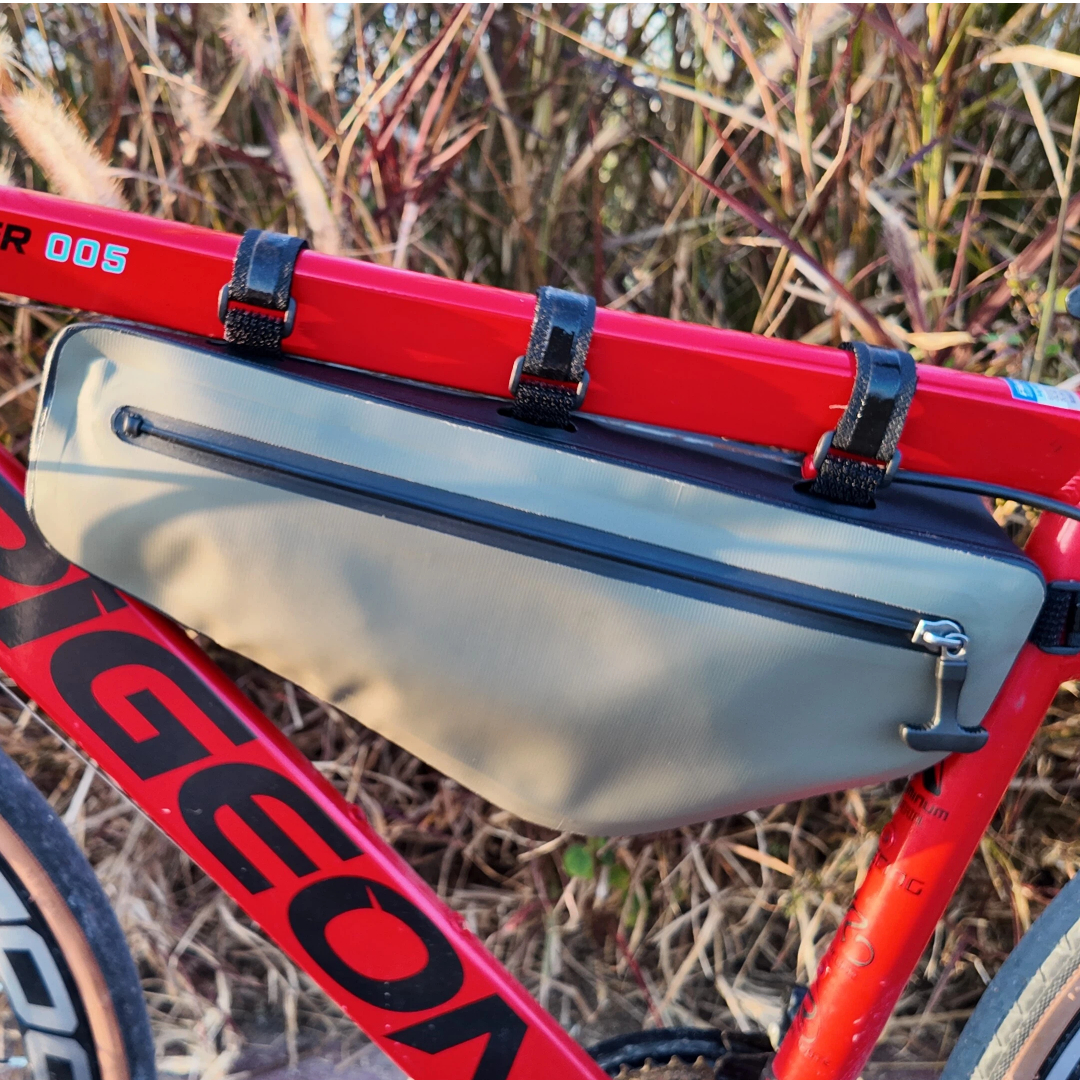 Custom Waterproof Bicycle Frame Tube Bag front
