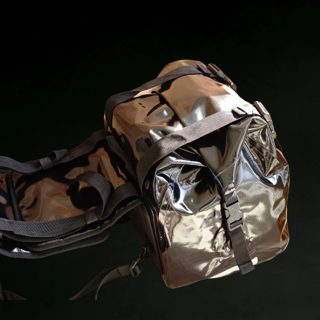 Custom Waterproof Glossy Finish Motorcycle Pannier 1