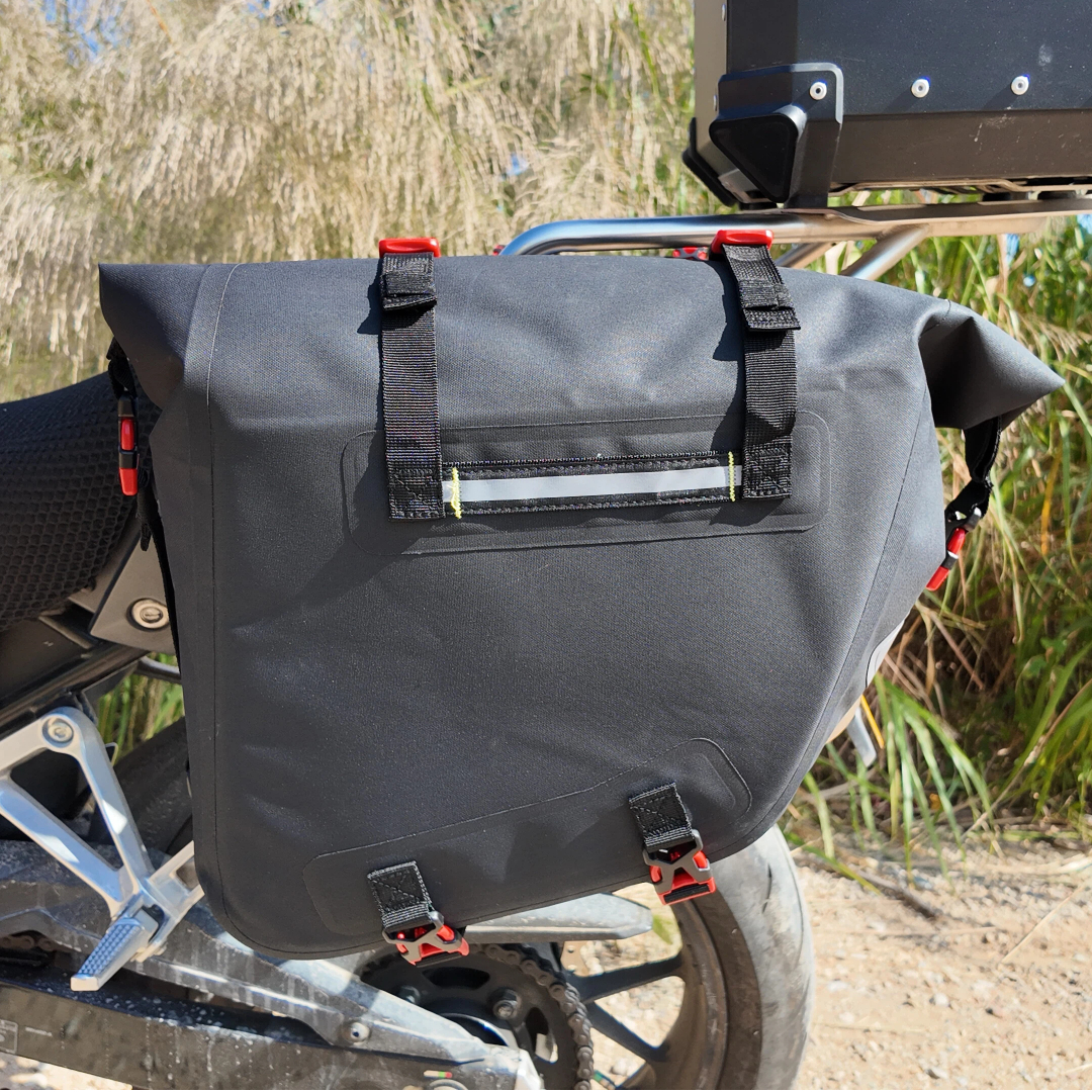 Custom Waterproof Shoe-Shaped Motorcycle Side Bag detail 2