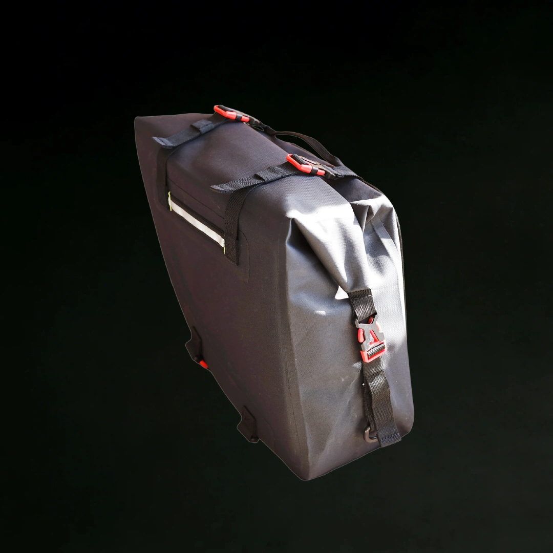 Custom Waterproof Shoe-Shaped Motorcycle Side Bag side